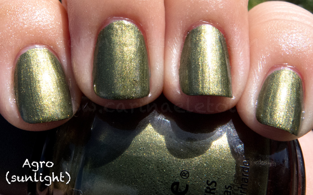 China Glaze - Agro - Hunger Games Collection, Spring 2012