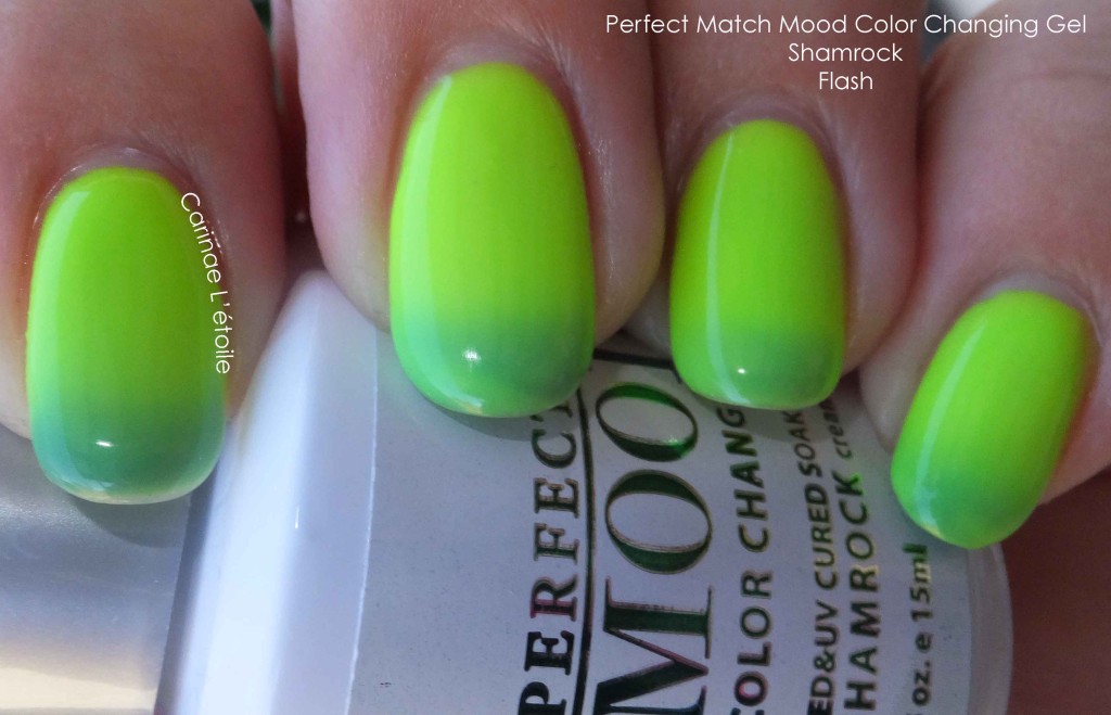 Perfect Match Mood Color Changing Gel Shamrock