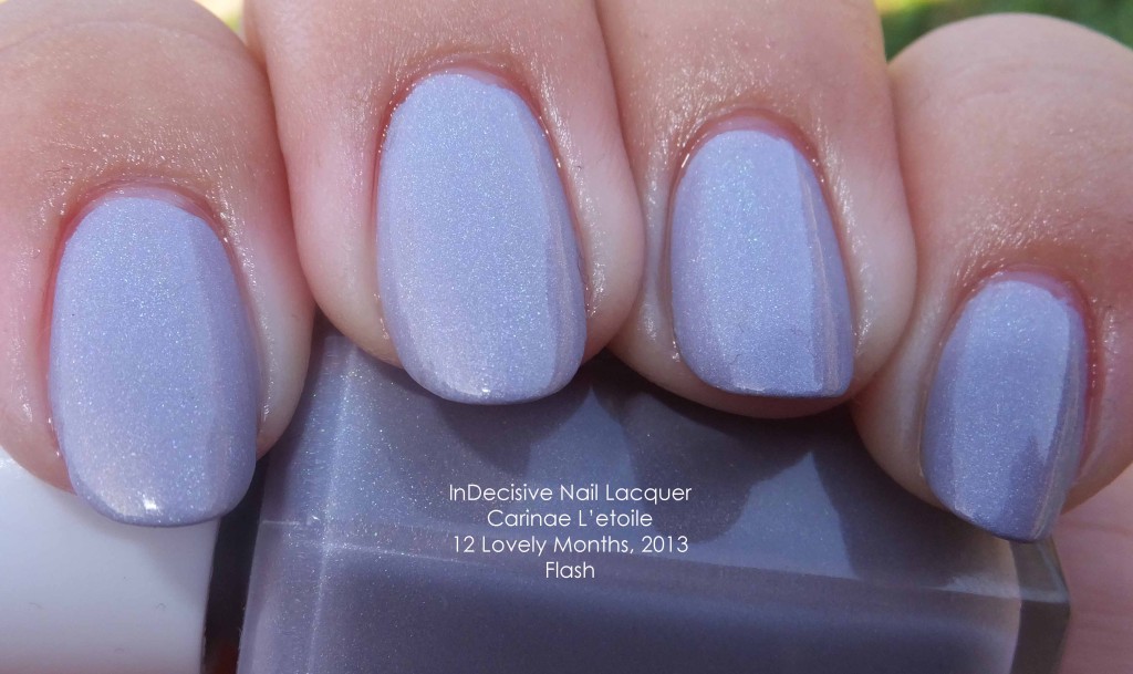 InDecisive Nail Lacquer Carinae L’etoile 12 Lovely Months, 2013
