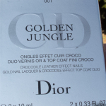 Dior Golden Jungle Nail Polish